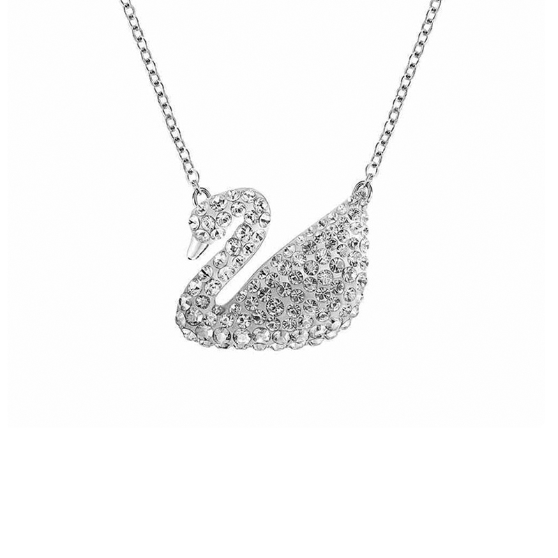 施华洛世奇 渐变色天鹅项链