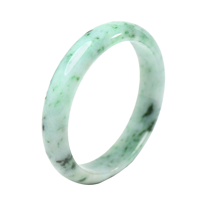 凤禧 翠色清透 翡翠手镯