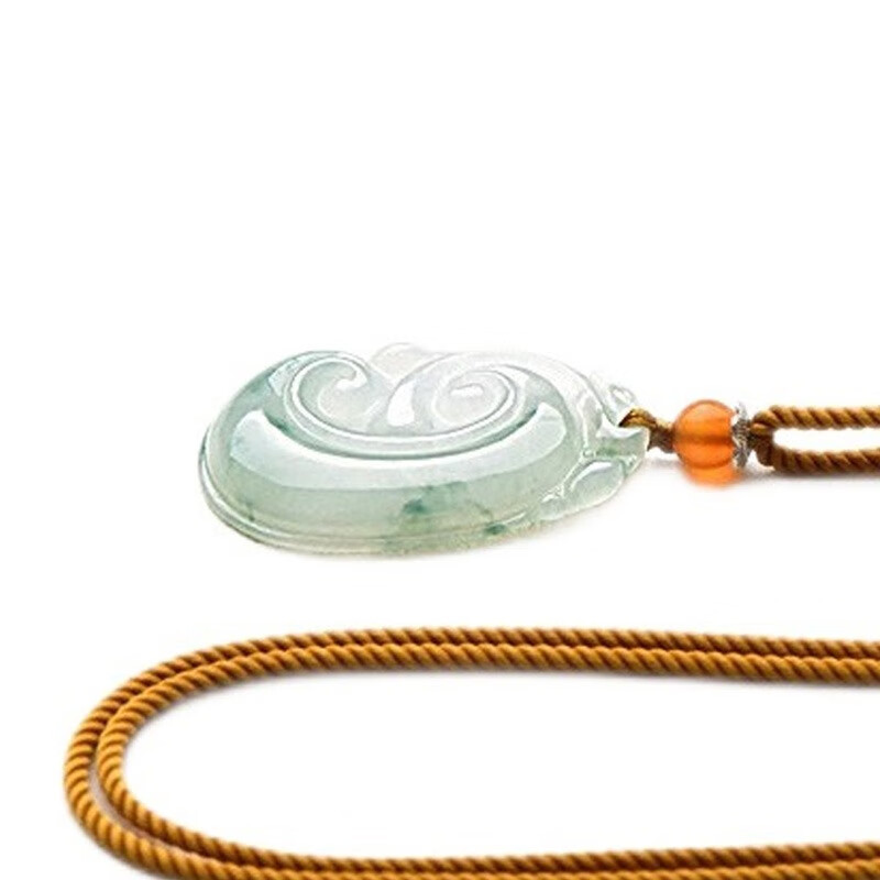 可玉可求 油润饱满 翡翠吊坠