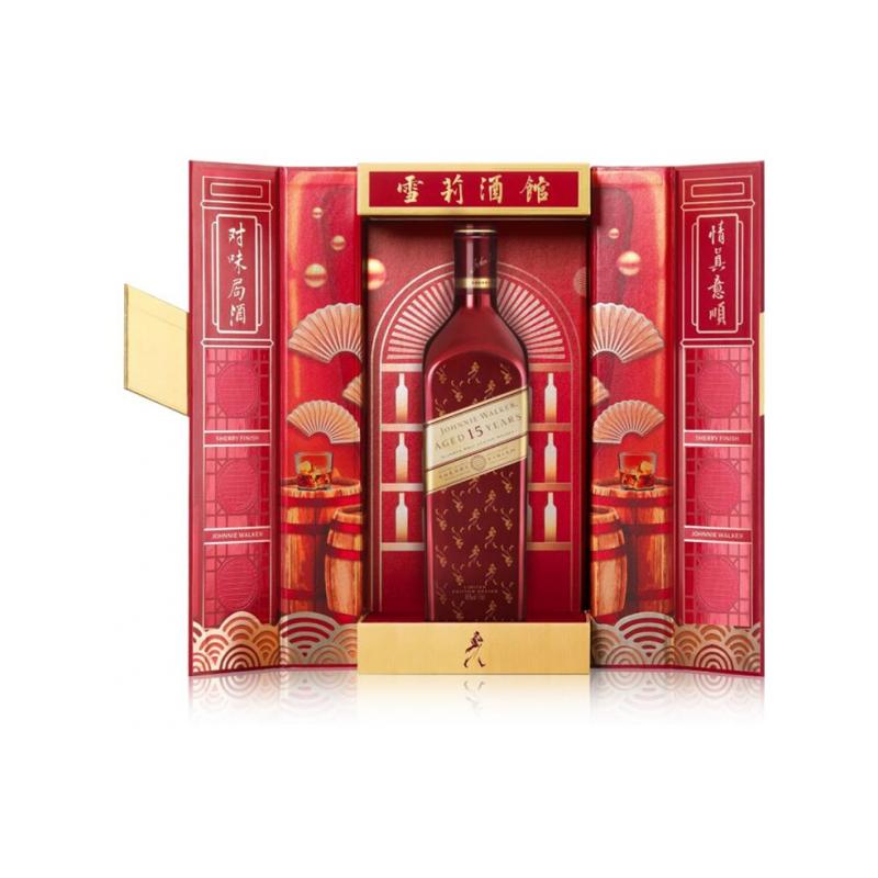 尊尼获加 喜庆红火礼盒威士忌