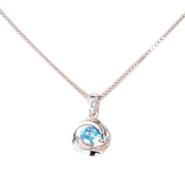 柏卡姿18k金托帕石项链