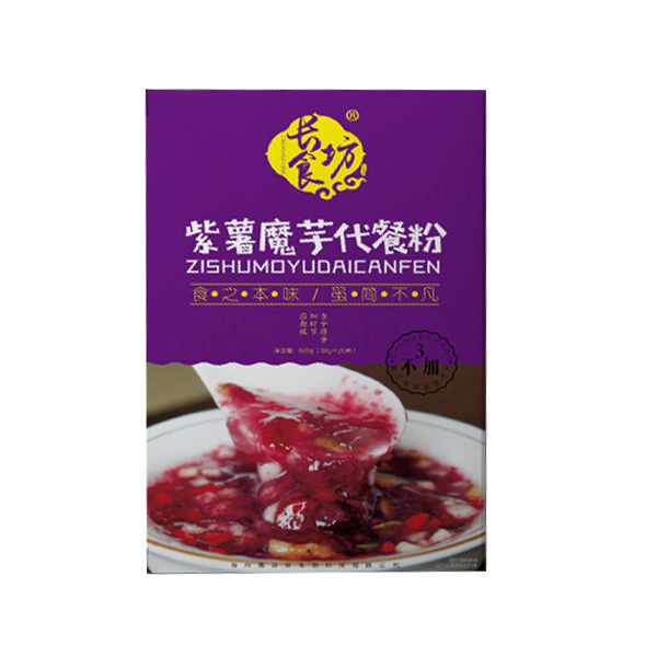 长食坊 紫薯魔芋代餐粉