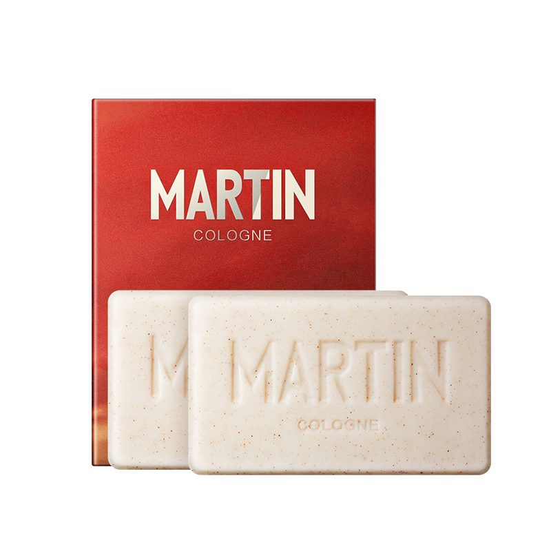 马丁 海盐磨砂净螨虫香皂