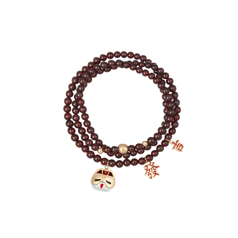 AJIDOU 国潮御猫 手链