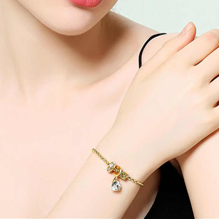 瑪汀薇思 水滴吊坠手链