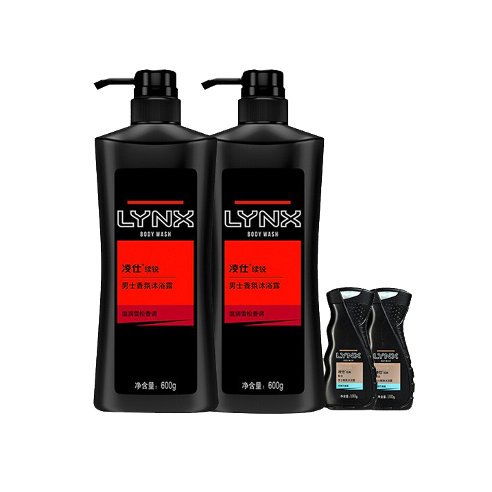 凌仕 古龙香氛舒爽沐浴露