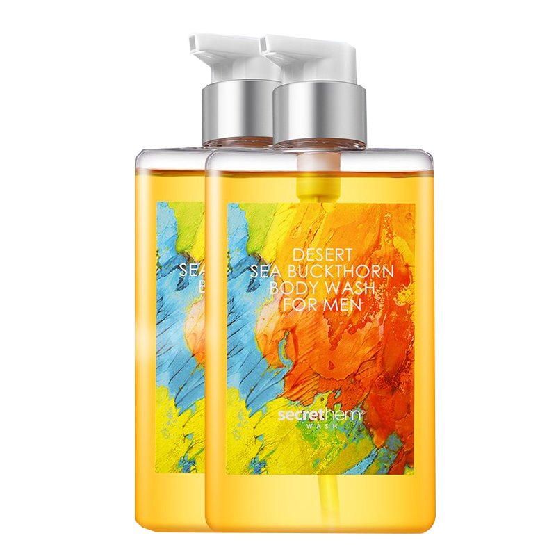 他秘 黄金沙棘祛背痘除螨沐浴露