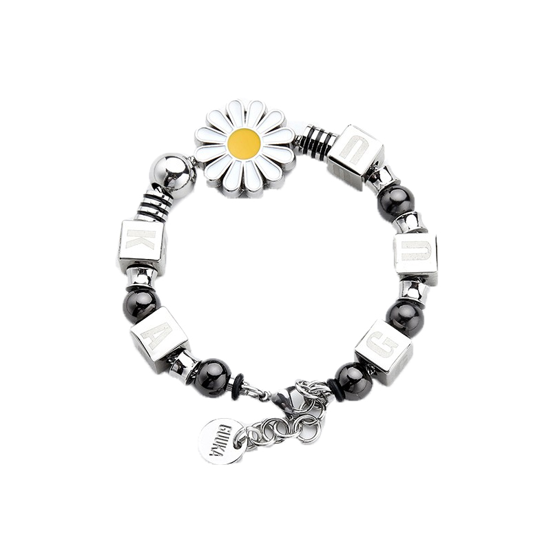 古由卡 小雏菊方块手链