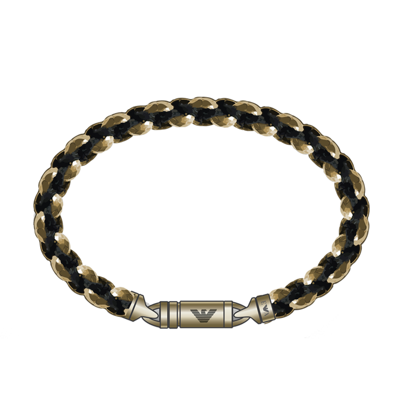 阿玛尼 简约编织手链