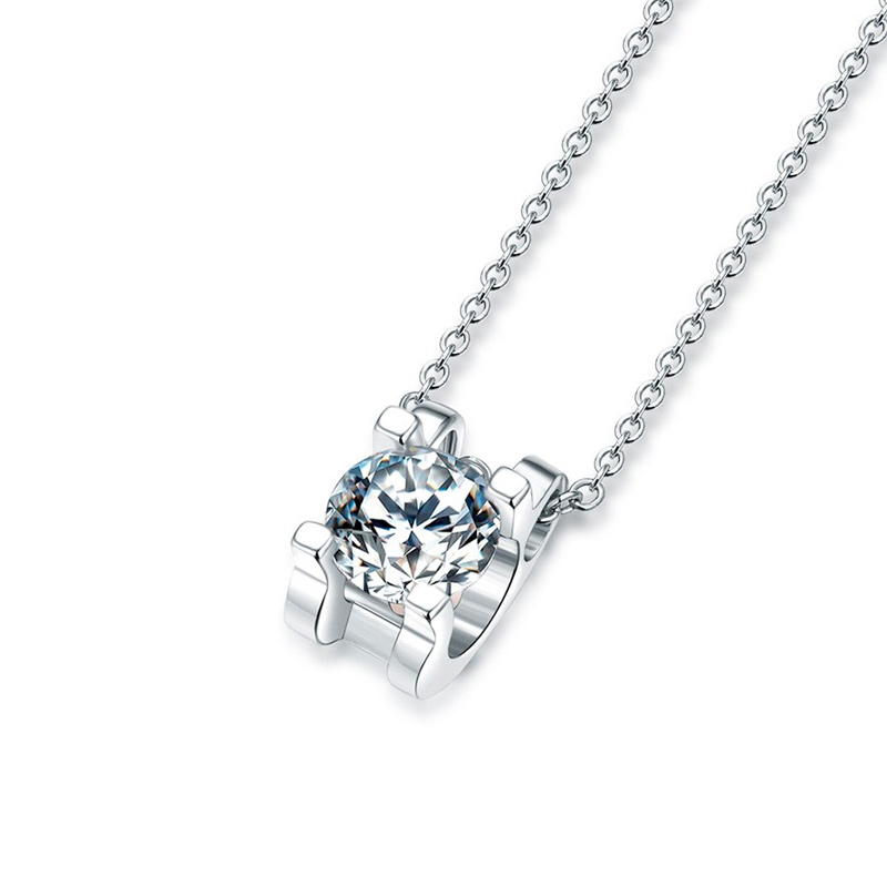 唯爱 莫桑钻主石材质项链