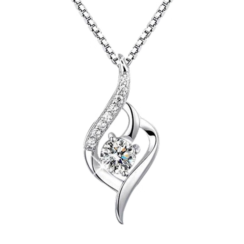 缔晶玫瑰之恋银项链