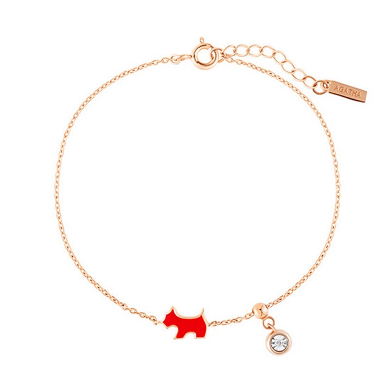 瑷嘉莎 小狗手链