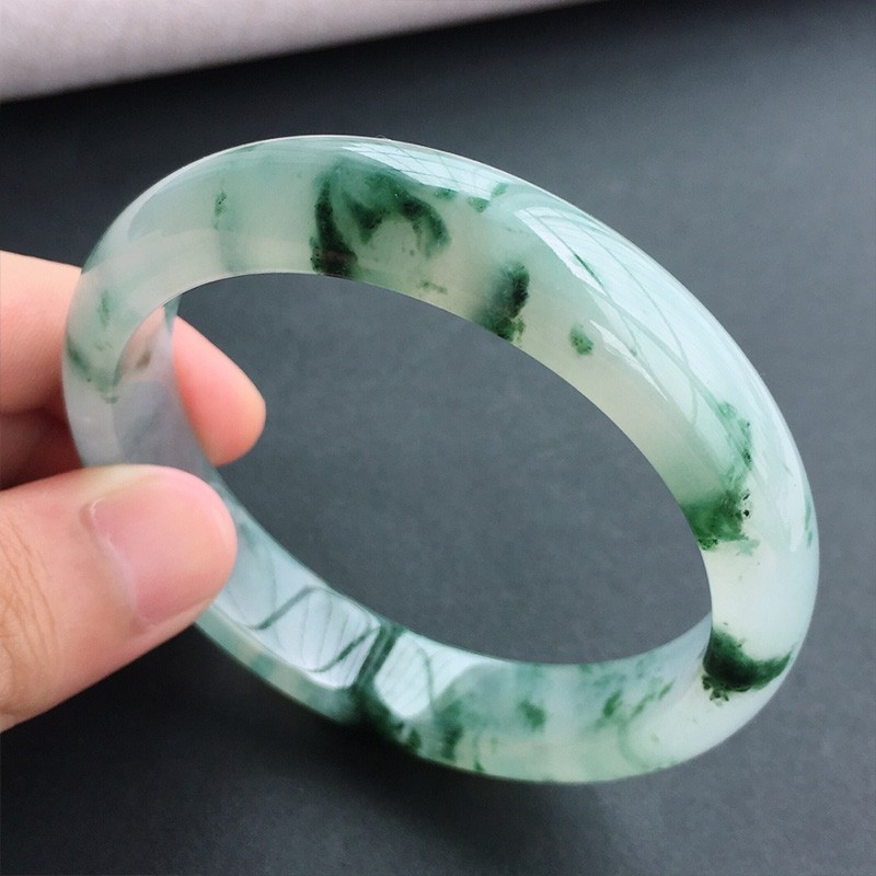 影享 飘花 翡翠手镯