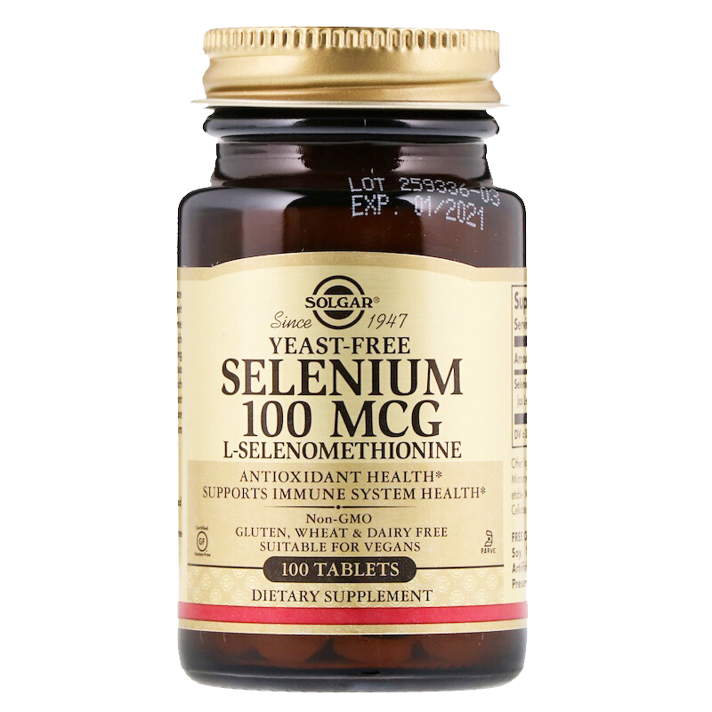 Solgar 天然 硒片