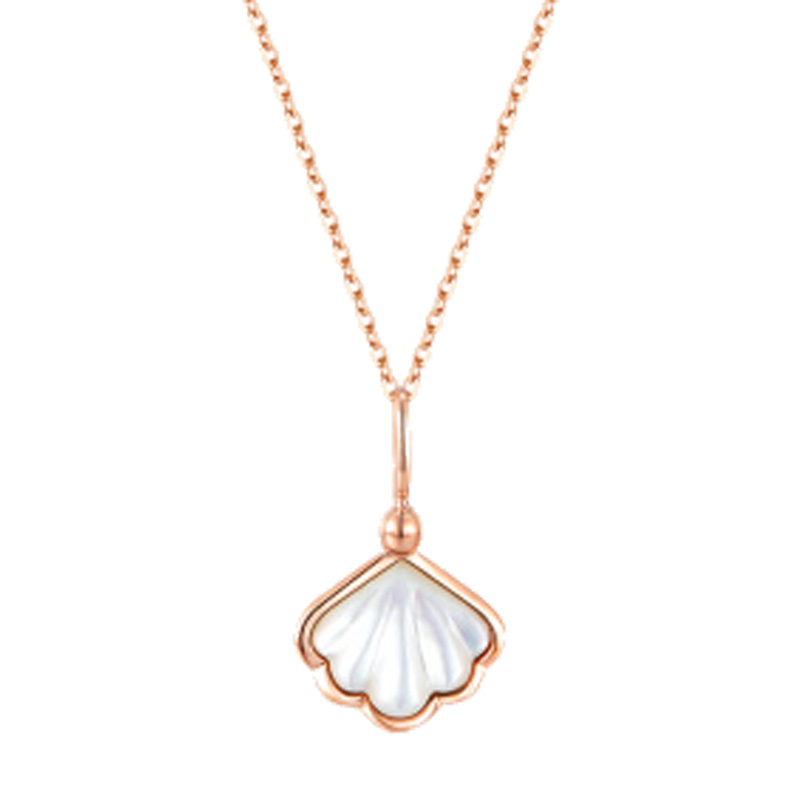 爱的约定轻奢白贝项链