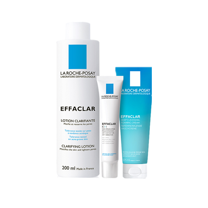 理肤泉 清痘净肤套装礼盒