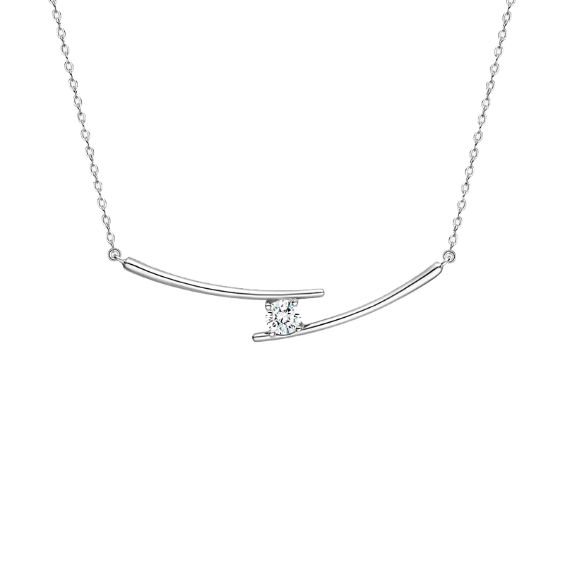 何方珠宝 筷子 项链