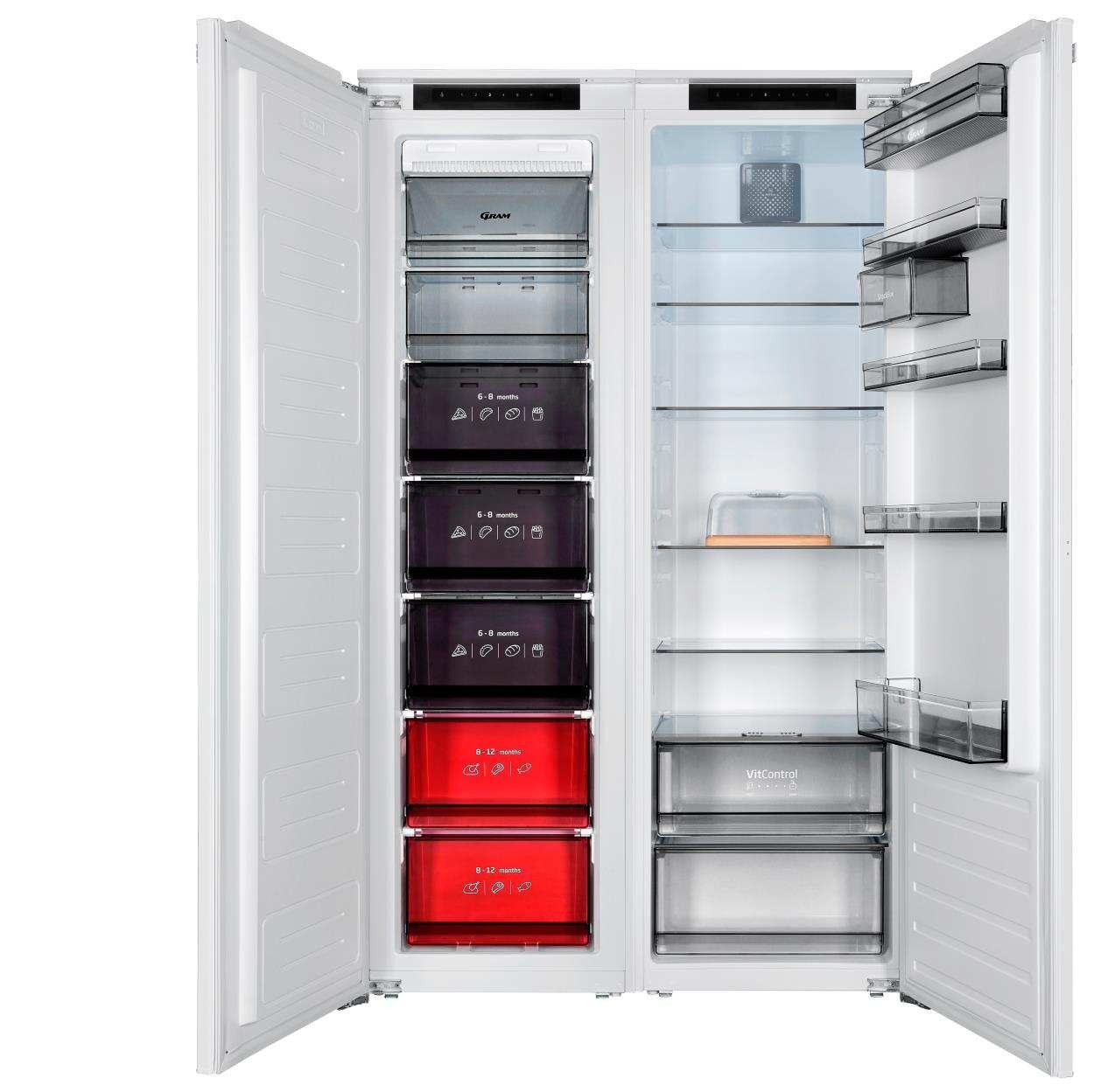 GRAM 变频无霜全嵌入冰箱