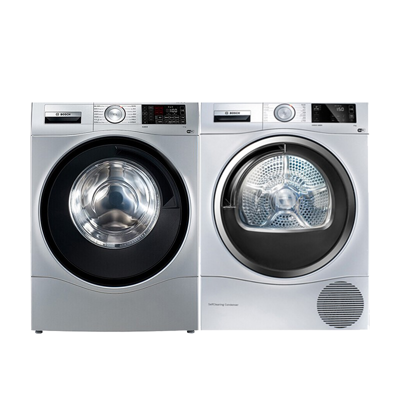 博世 自清洁家用洗烘套装