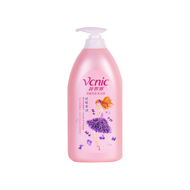 花世界舒眠柔润沐浴露