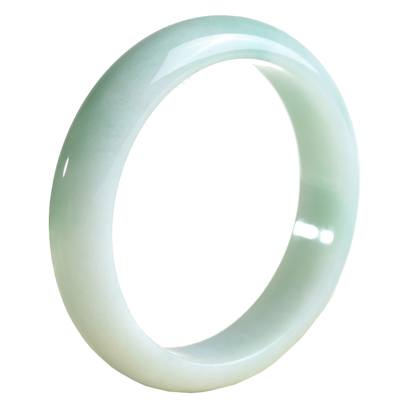 净心石 素雅温润翡翠手镯