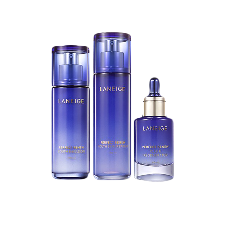 兰芝 淡纹锁水护肤套装