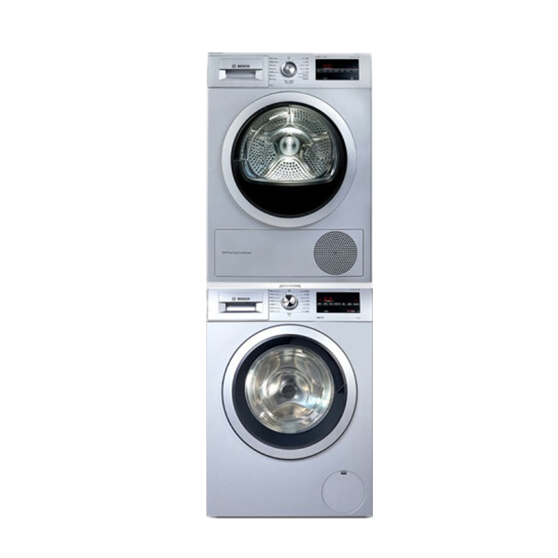博世滚筒热泵干衣洗烘套装