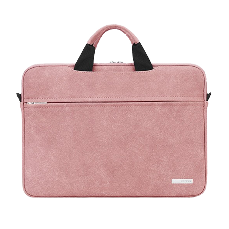 倍晶 轻薄毛绒手提式电脑包