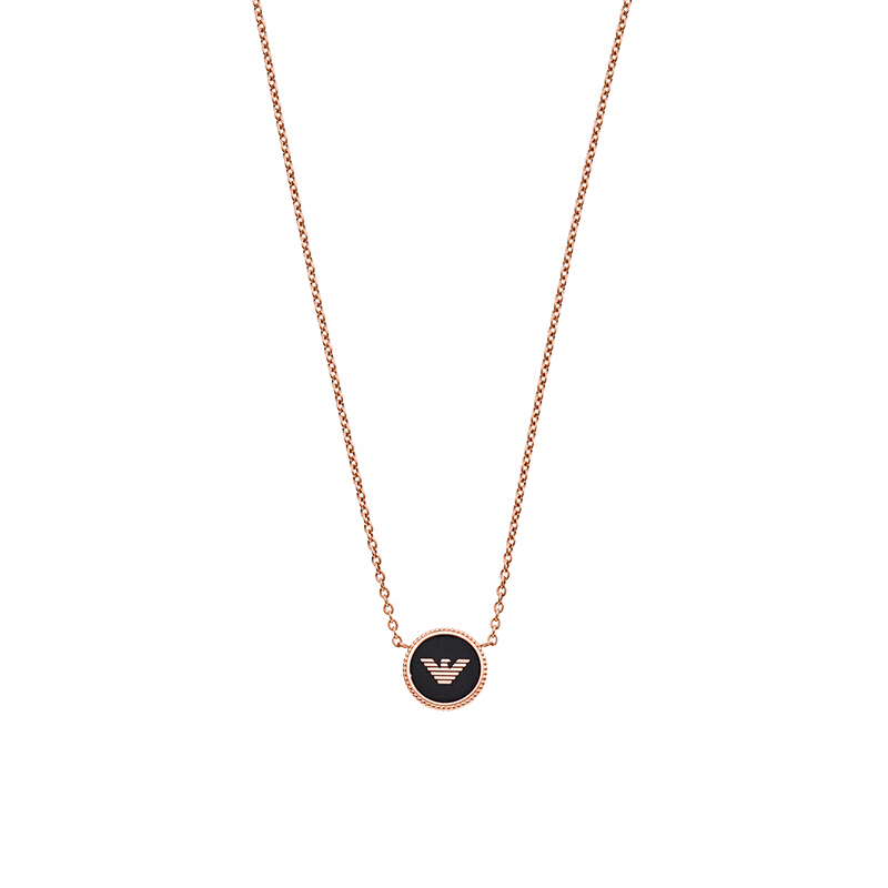 Armani 鹰标复古项链