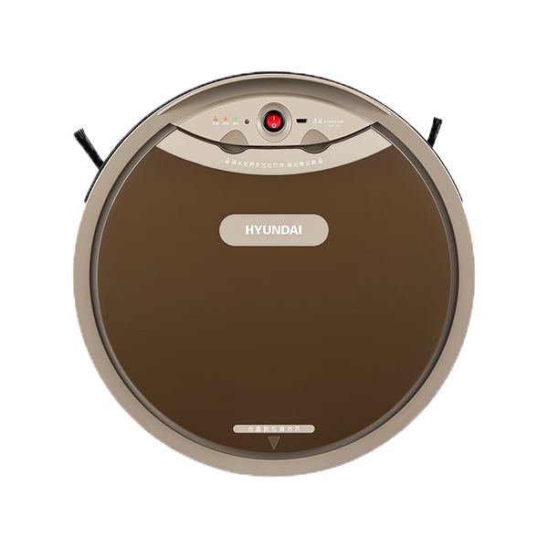 现代 全自动咖啡色扫地机