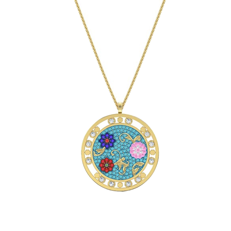 施华洛世奇 花开耀吉 项链