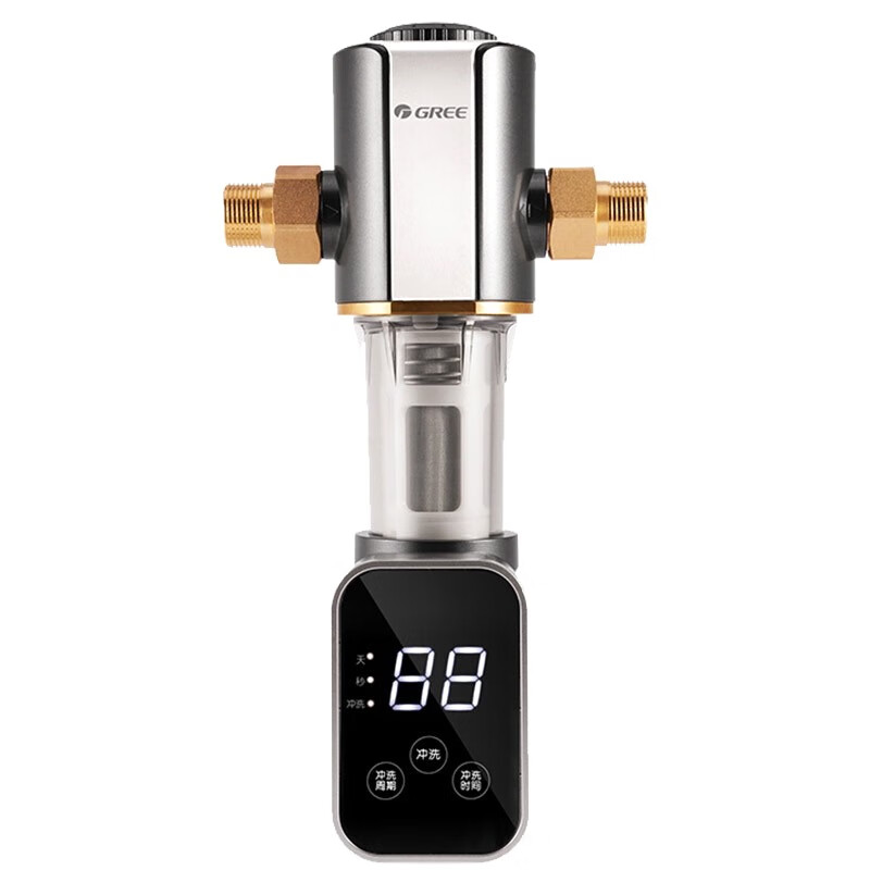 格力 双面立体旋刮前置净水器