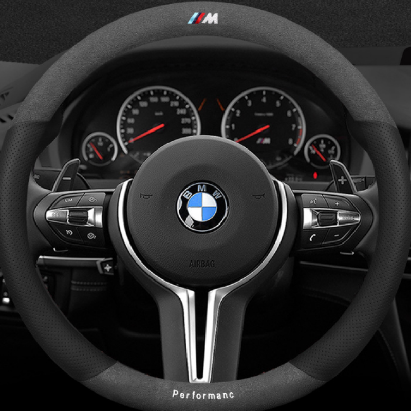 华夏工艺 拼色风格方向盘套