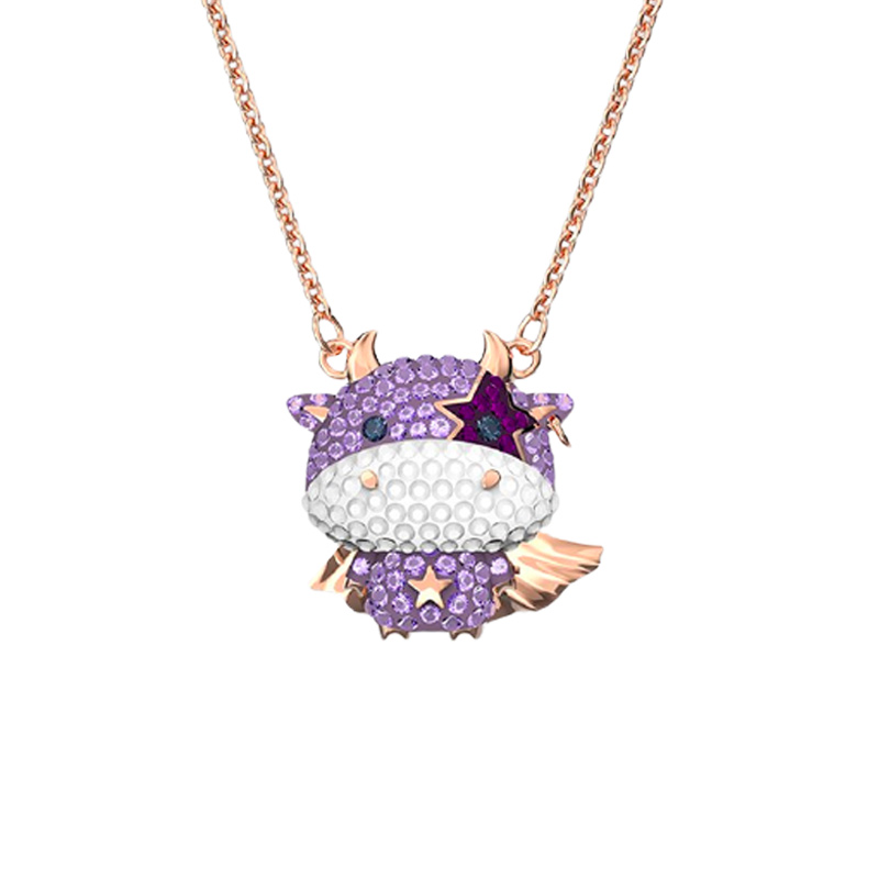 施华洛世奇 多彩牛项链