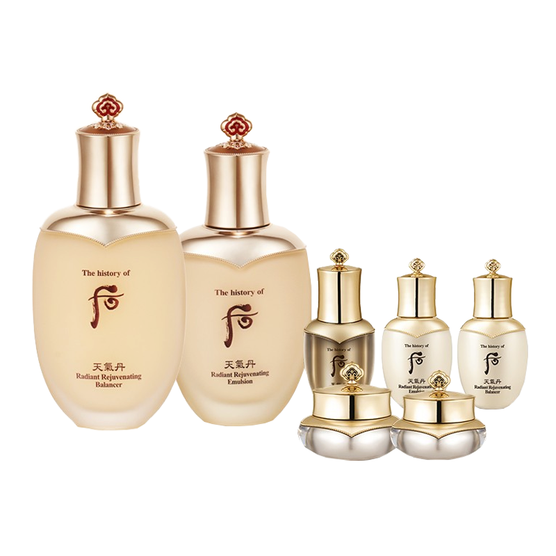 后 天气丹花献光彩紧颜护肤套装