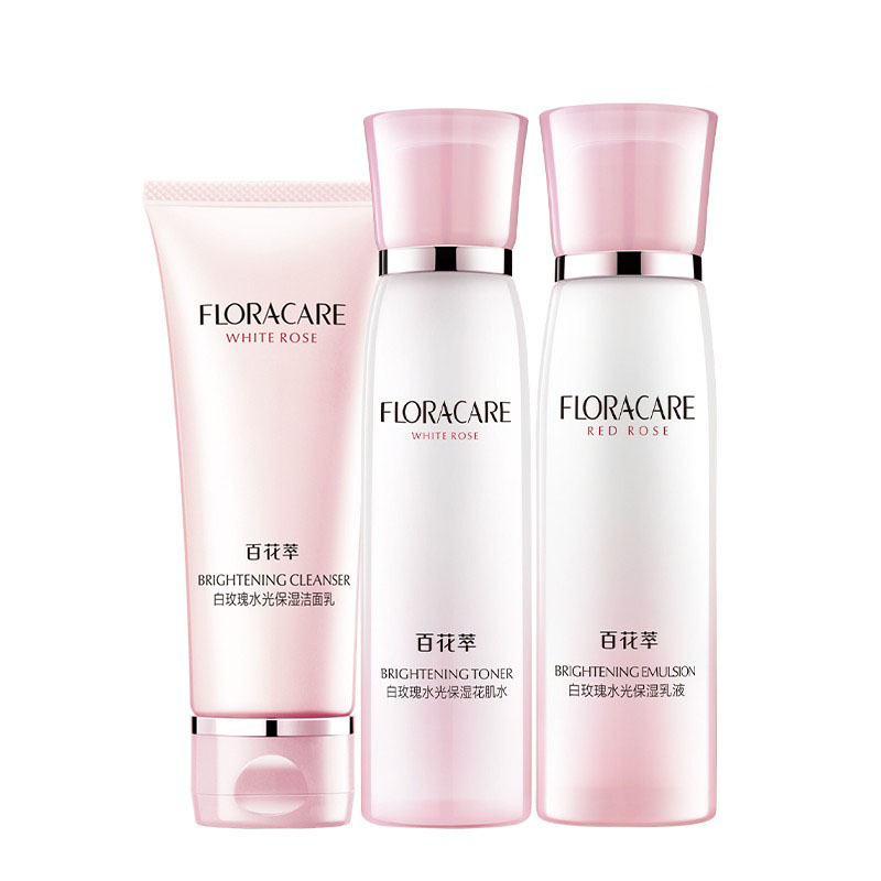 欧诗漫 百花萃白玫瑰保湿套装