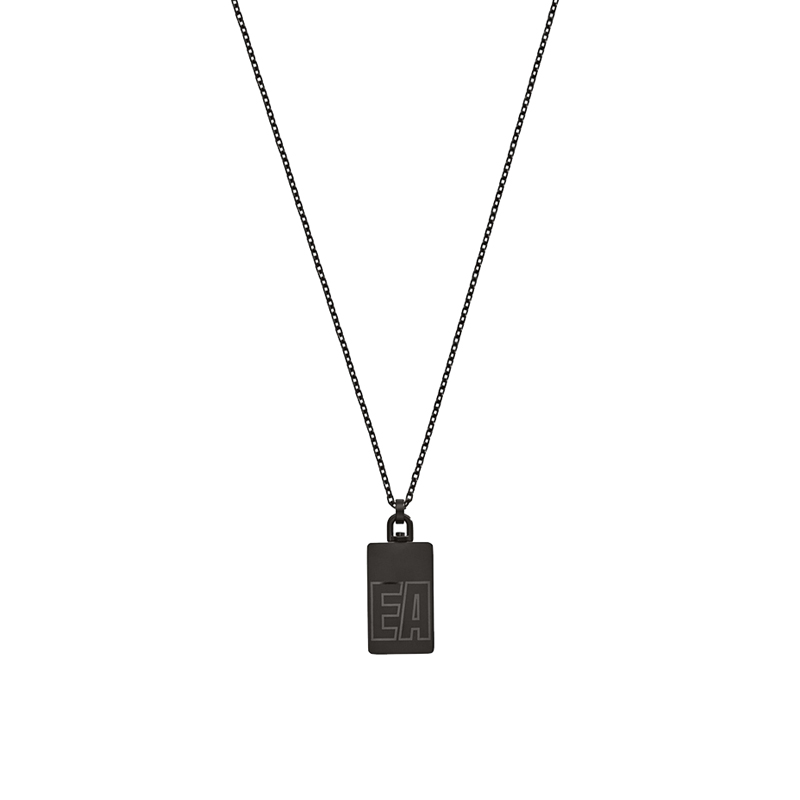 阿玛尼 钢质 项链