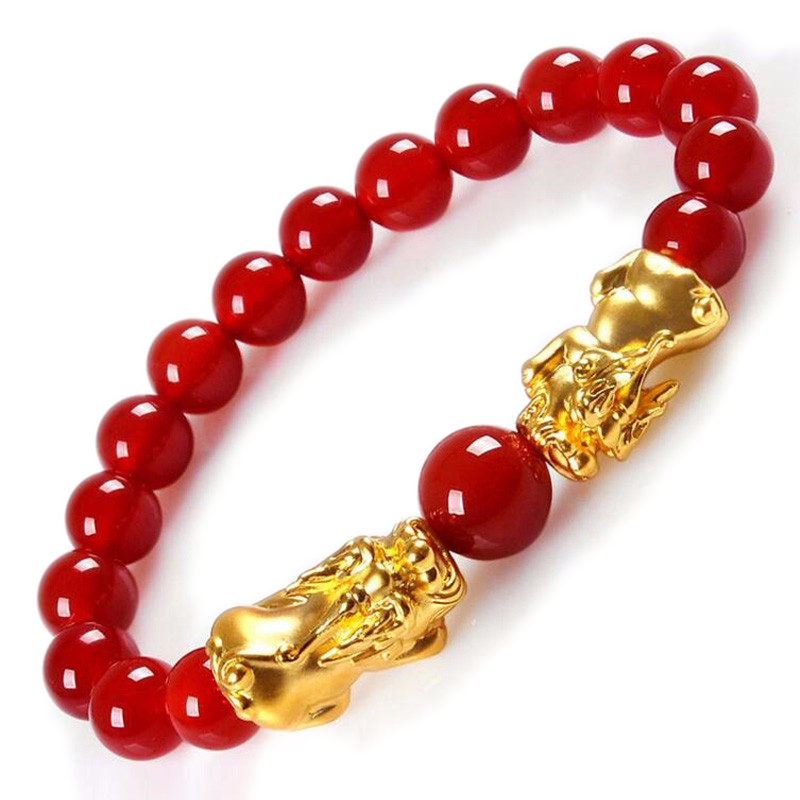 欧奈雅 镀金貔貅手链