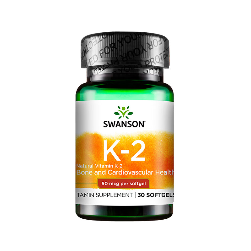 斯旺森 天然 维生素K2软胶囊