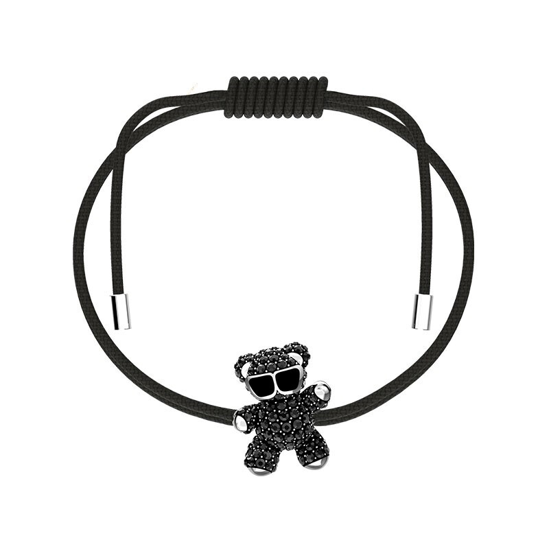 施华洛世奇 闪耀泰迪熊手链