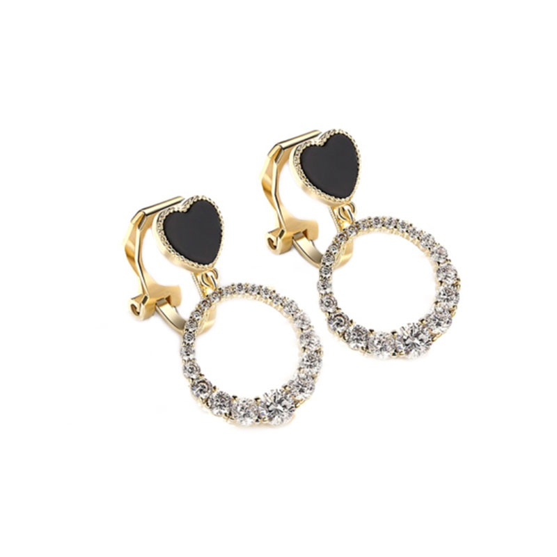 黛若复古港风无痛耳夹