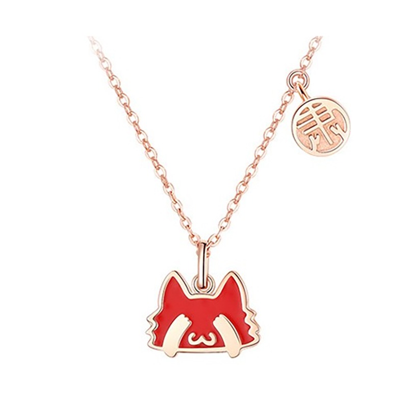 卡蒂罗浪漫复古纯银锁骨链