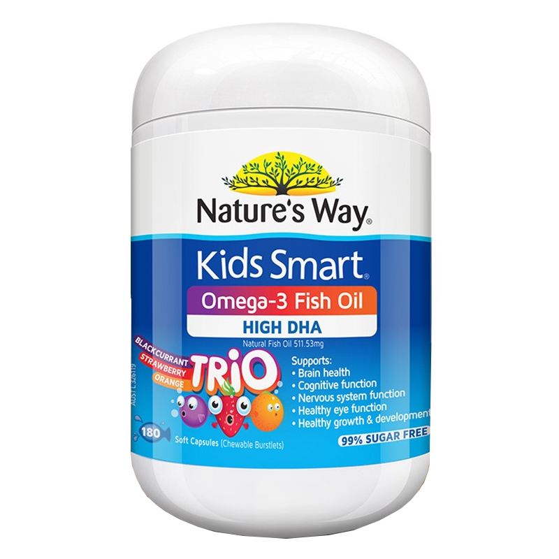 佳思敏 儿童 DHA鱼油胶囊