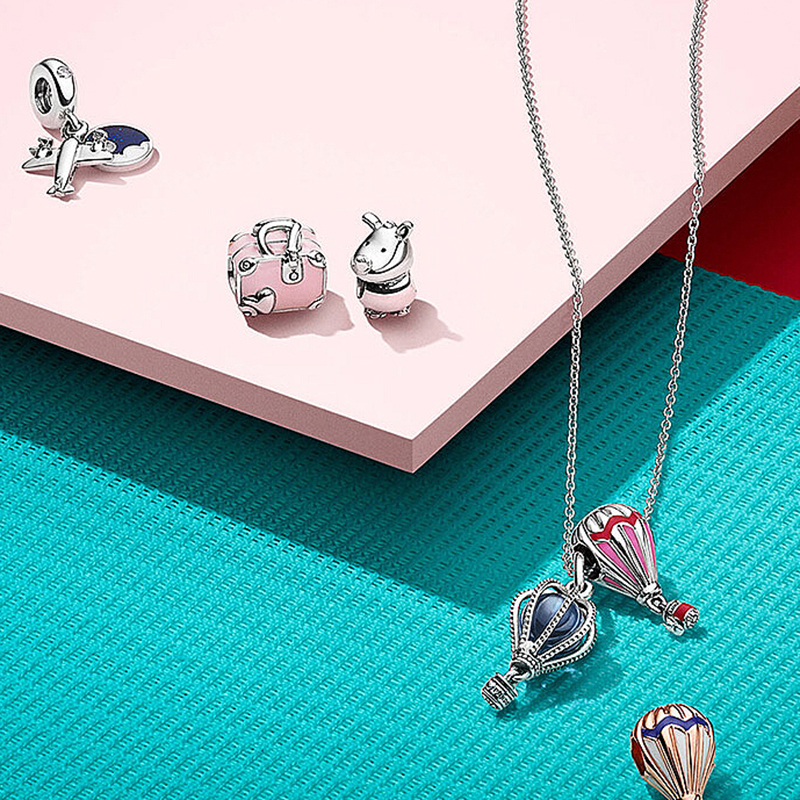 潘多拉 925银锁骨项链