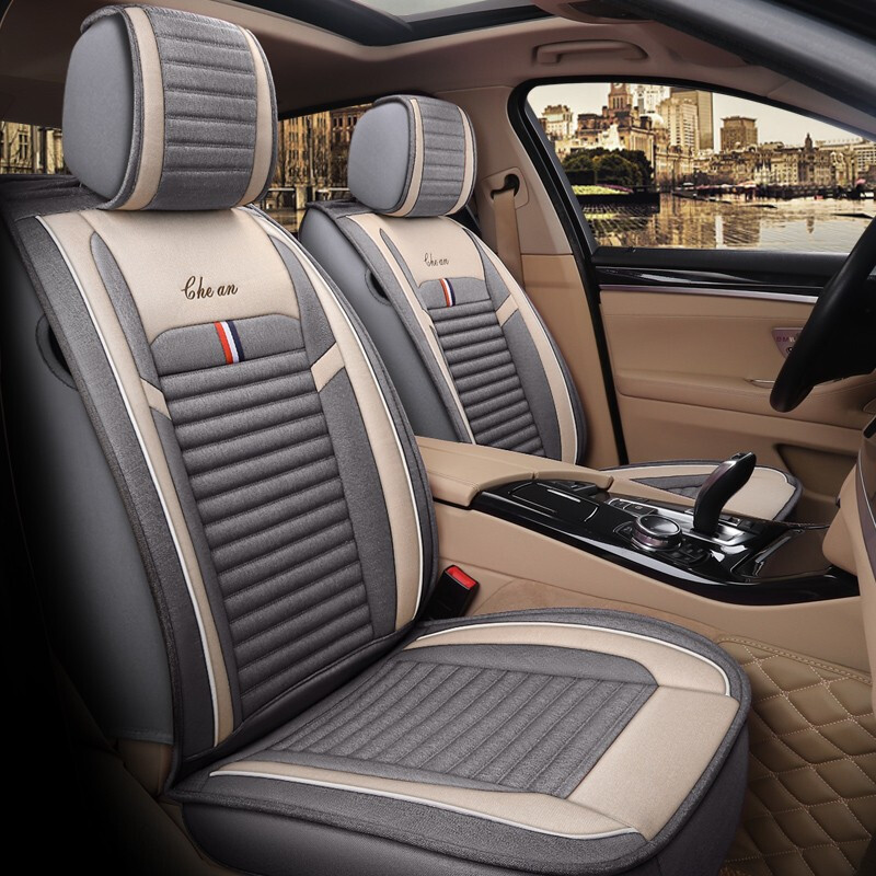 布兰特 棉麻面料汽车座垫