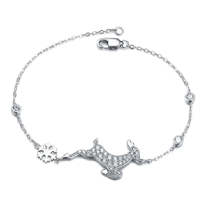 JINWOOD 纯银材质手链