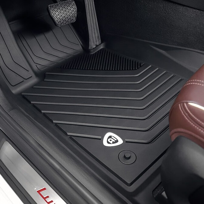 AI 黑色长轴脚垫