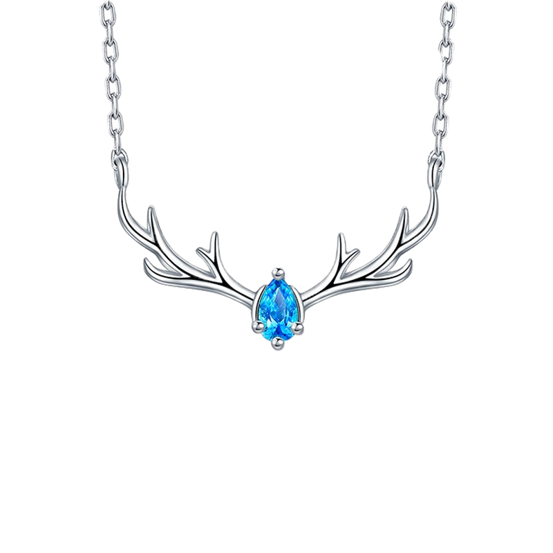 卡蒂罗 鹿角造型项链