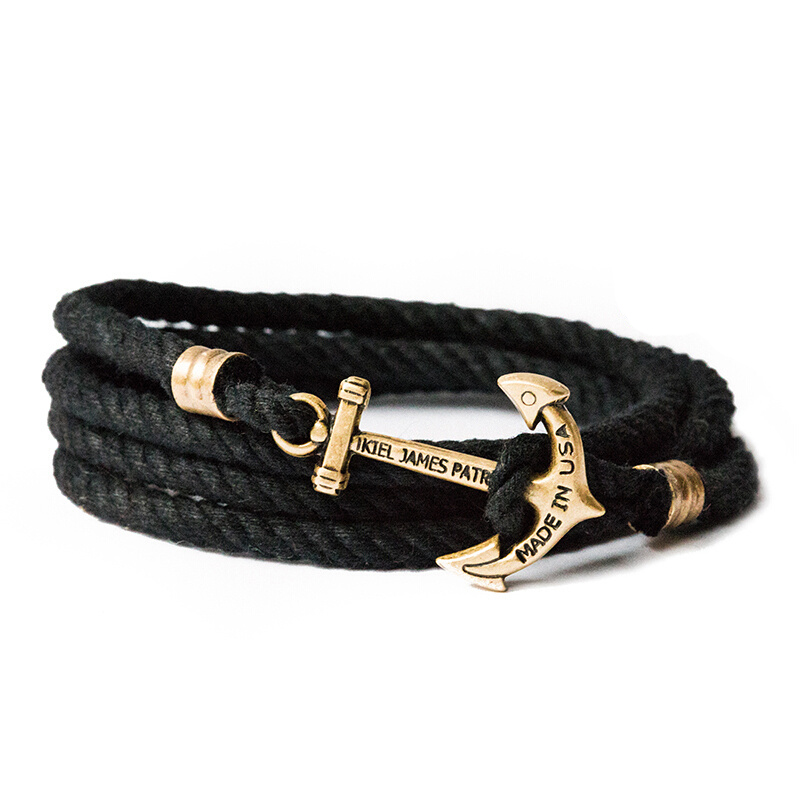 KJP 编织棉麻潮流手链