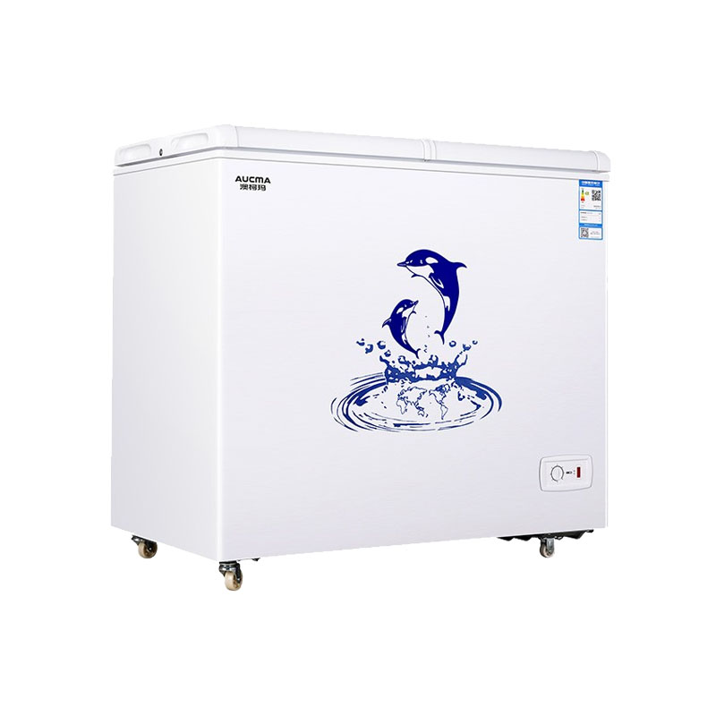 澳柯玛 双温双箱蝶形门冷柜